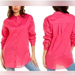 NWT Walter Baker Medina Top Hot Pink, Size S